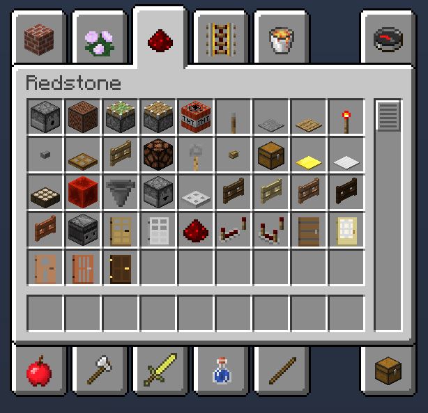 Componentes de Redstone
