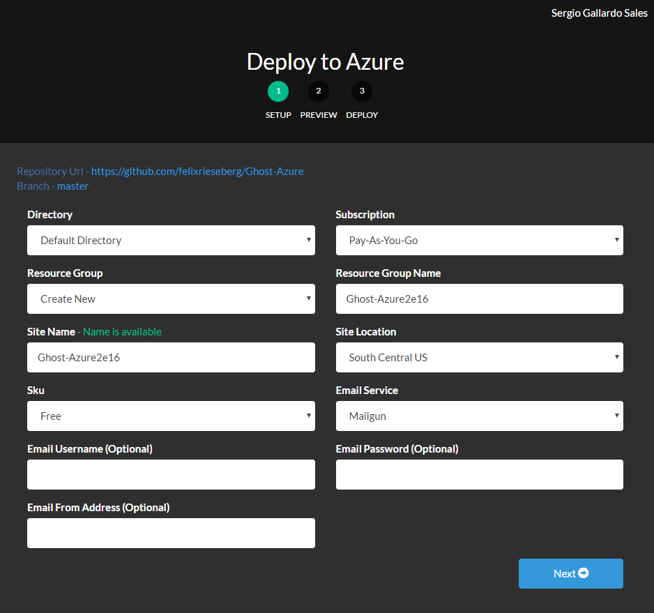 Azure Deploy