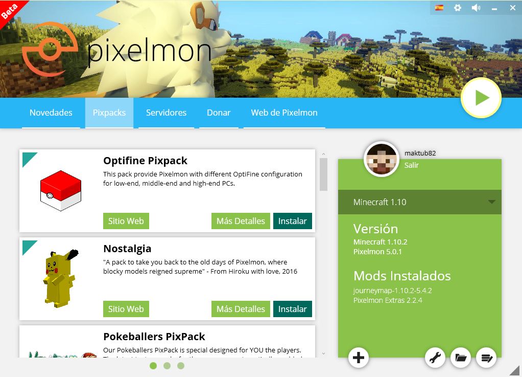 Pixelmon Home